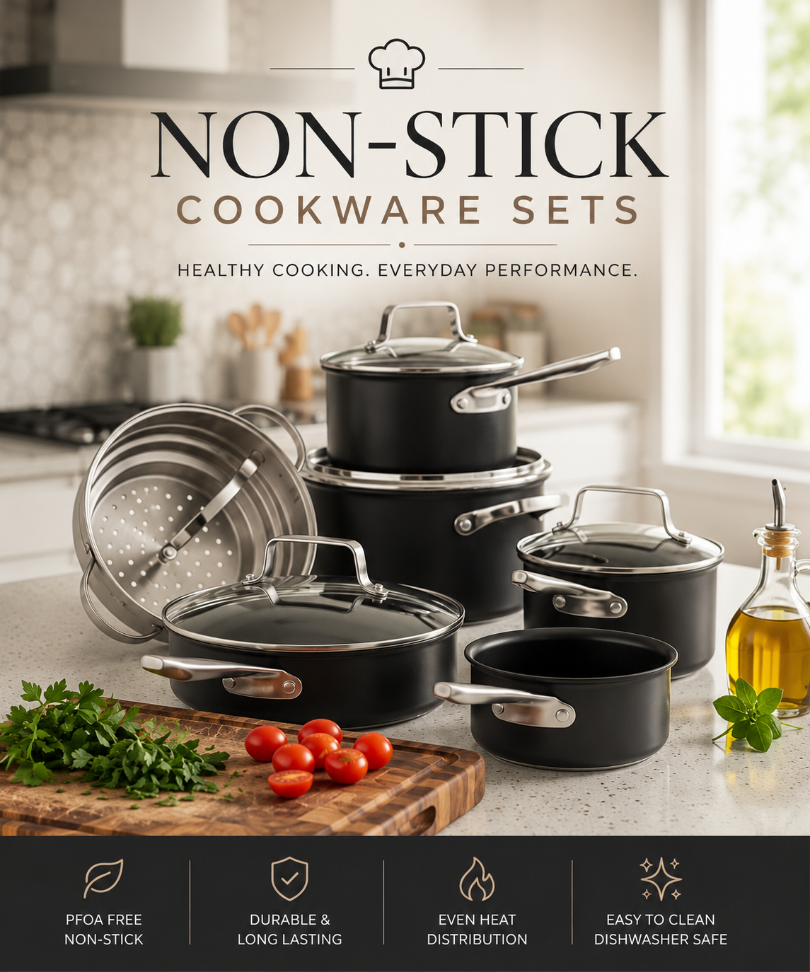 Non-Stick Cookware Sets