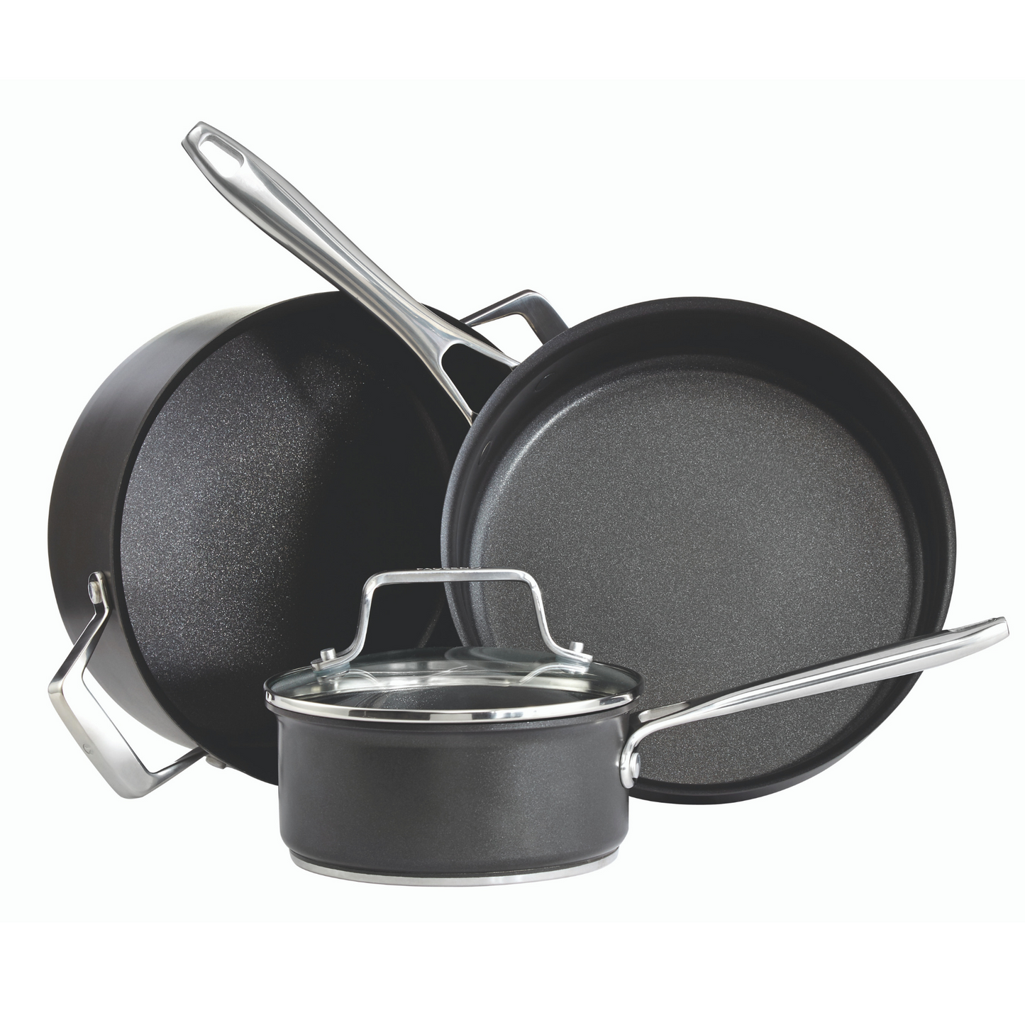 Cavira 12-Piece Hard-Anodized Nonstick Cookware Set