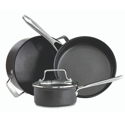 Cavira 12-Piece Hard-Anodized Nonstick Cookware Set
