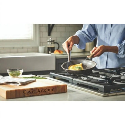 Cavira Classic 12-Piece Champagne Bronze Nonstick Aluminum Cookware Set