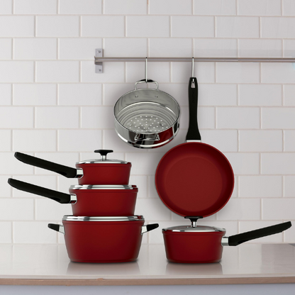 Cavira Classic 11-Piece Forged Aluminum Nonstick Cookware Set